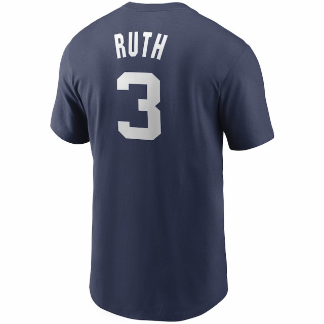 最安値好評 ナイキ York Yankees Nike Cooperstown Collection Name & Number T-Shirt 半袖 Navyの通販はau PAY マーケット - troisHOMME(トロワオム)｜商品ロットナンバー：457291686 メンズ Tシャツ Babe Ruth New 国産格安