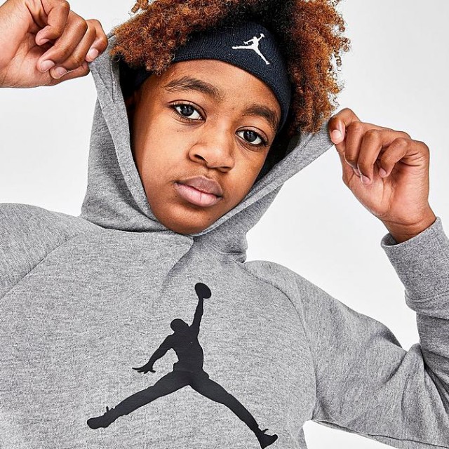 jordan jumpman hoodie grey