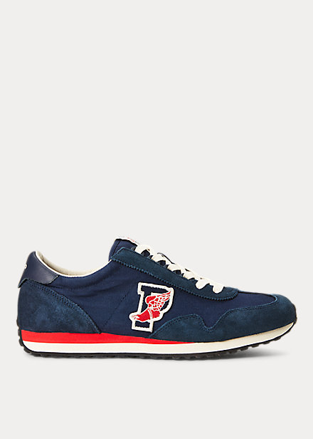 【予約中!】 ラルフローレン メンズ スニーカー Polo Ralph Lauren Train 90 Sneaker シューズ Newport Navy, キタカツラギグン 267dd3c7