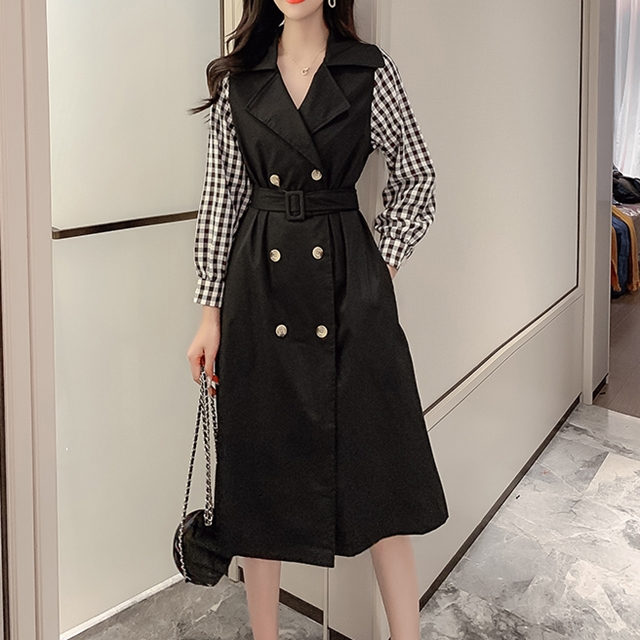 驚くばかり黒 ワンピース ロング 冬 人気のファッショントレンド