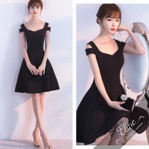 訳ありセール格安 ドレス ワンピース ミニ丈 ノースリーブ ブラック 30代 上品 エレガント きれいめ 春夏 結婚式 お呼ばれ 34 現金特価 Ecgroup Intl Com