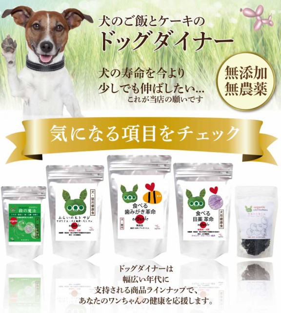 サプリメント フード 目的別 お店のカテゴリ 犬のご飯とケーキのドッグダイナーネットショッピング 通販はau Wowma