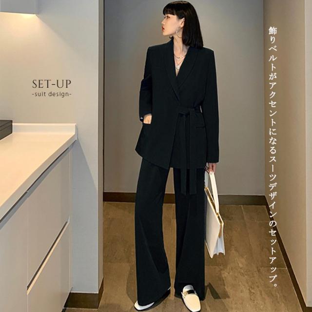 激安単価で 大きいサイズ レディース セットアップスーツ ワイドパンツ テーラードジャケット 黒 Ll 3l 4l 5l 6l ブラック ネコポス 1231 全国組立設置無料 Centrodeladultomayor Com Uy