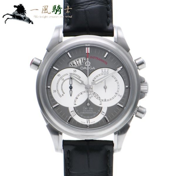 100 安心保証 Omega オメガ デ ヴィル クロノスコープ コーアクシャル ラトラパンテ 4848 40 31 進化版 Sylvaniatownshippolice Com