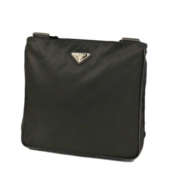 人気超激得 PRADA 401655の通販はau PAY マーケット - 一風騎士|商品ロットナンバー:493697086 ショルダーバッグ ナイロン×レザー ブラック 中古 セール安い