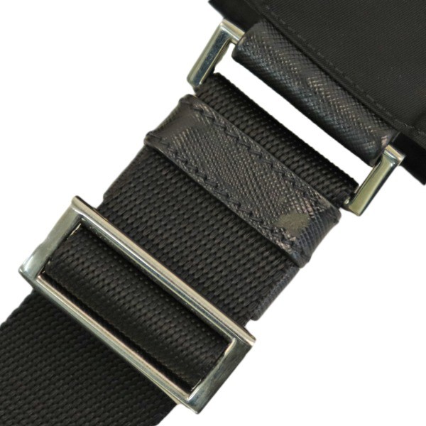 人気超激得 PRADA 401655の通販はau PAY マーケット - 一風騎士|商品ロットナンバー:493697086 ショルダーバッグ ナイロン×レザー ブラック 中古 セール安い