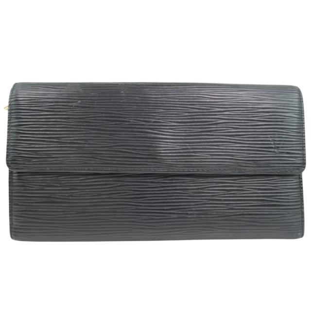 在庫処分特価 Louis Vuitton ルイ ヴィトン ポルトフォイユ サラ M エピレザー 黒 長財布 メンズ 海外最新 Www Iacymperu Org