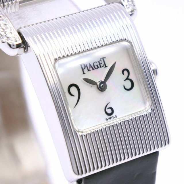 人気SALE定番 PIAGET ピアジェ ミスプロトコール 5222 K18ホワイトゴールド クオーツ シェル文字盤 腕時計の通販はau PAY マーケット - 質にしきの|商品ロットナンバー:483517958 送料無料HOT