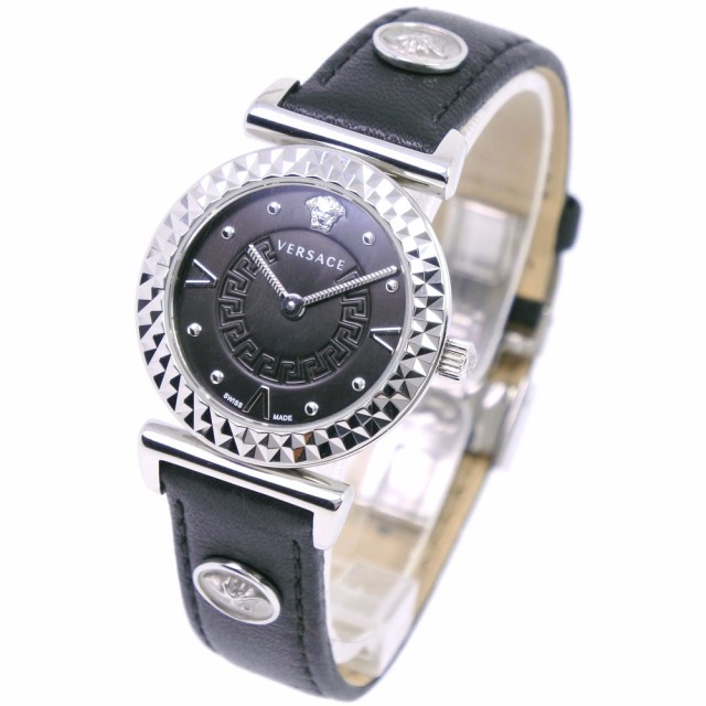 新品最新品 VERSACE 黒文字盤 腕時計 レディースの通販はau PAY マーケット - 質にしきの｜商品ロットナンバー：485248857 ヴェルサーチ ミニヴァ二ティ VEAA00118 SS クオーツ 正規品大得価