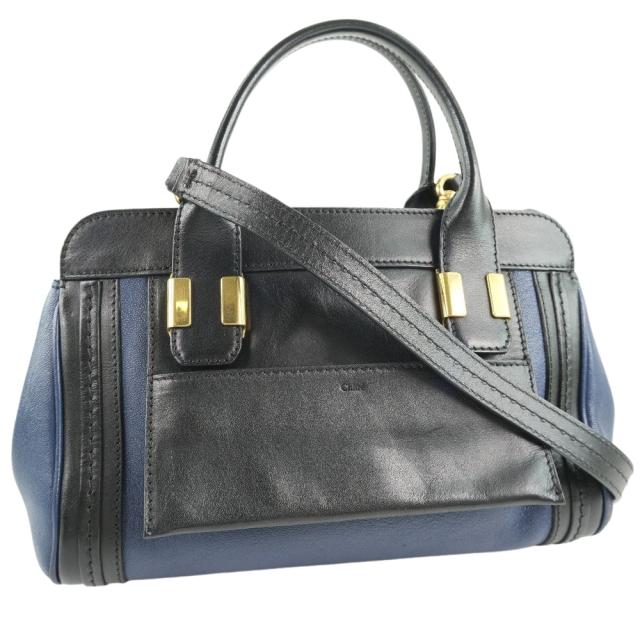期間限定特価 Chloe クロエ リトルアリス 2wayショルダー カーフ 青 ハンドバッグ レディース 驚きの安さ Theblindtigerslidell Com