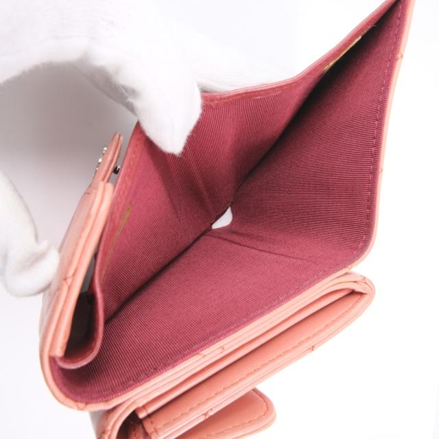 ピンク Chanel 二つ折り財布 レディースの通販はau Pay マーケット 質にしきの