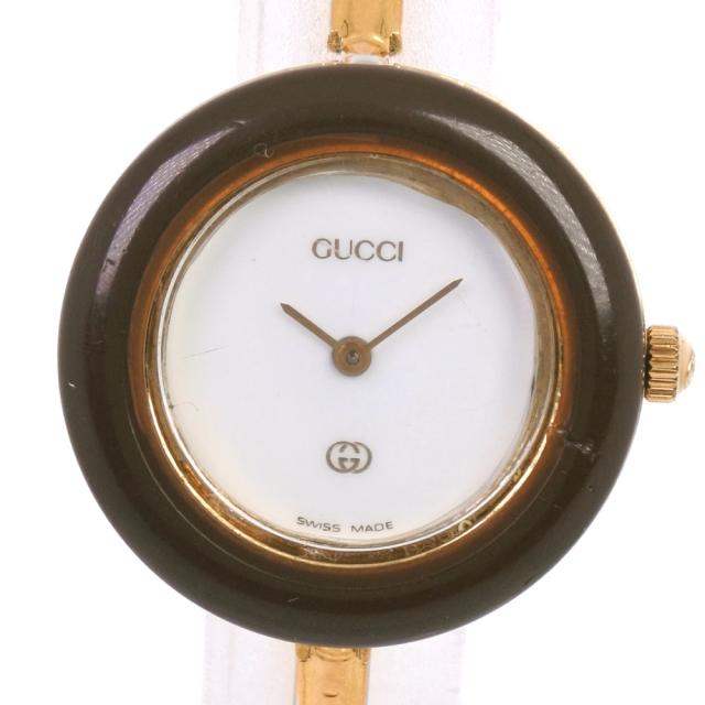 全国組立設置無料 GUCCI グッチ チェンジベゼル 11/12 GP ゴールド ...