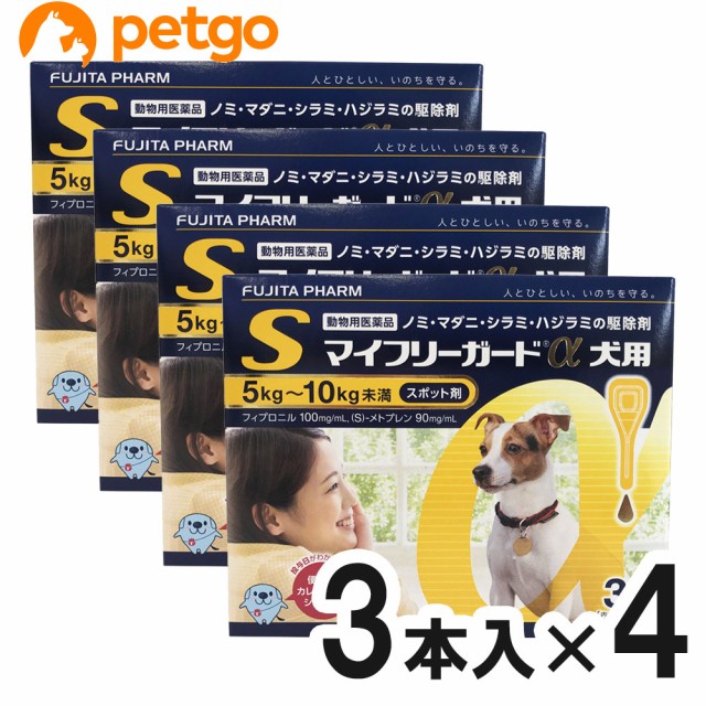 欠品カラー再入荷 4箱セット マイフリーガードa 犬用 S 5 10kg 3本 動物用医薬品 圧倒的高評価 Www Centrodeladultomayor Com Uy