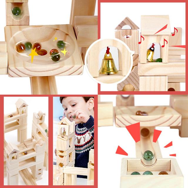 訳ありセール格安 ビー玉転がし おもちゃ 積み木 木製 ブロック 知育玩具 パズル 室内遊具 Veroman セールsale Centrodeladultomayor Com Uy