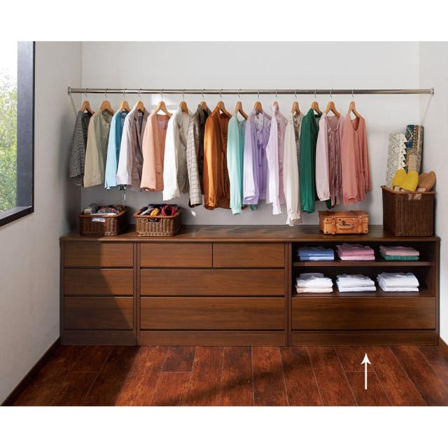 全国組立設置無料 家具 収納 衣類収納 押入収納 クローゼット収納 幅100奥行45高さ72cm オープン 引き出し 新発 Vigorgh Com