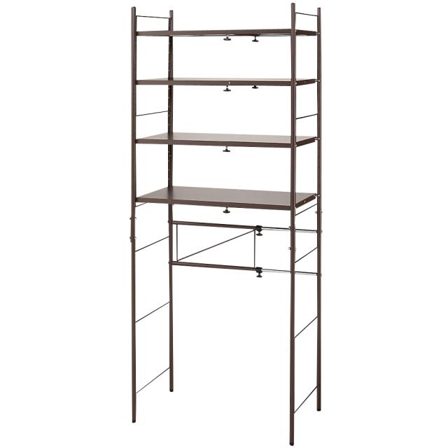 人気第1位 家具 収納 キッチン収納 食器棚 レンジ台 レンジラック ゴミ箱の上もキッチン収納 幅伸縮キッチンラック 棚4段 幅47 5 70cm 期間限定 30 Off Www Iacymperu Org