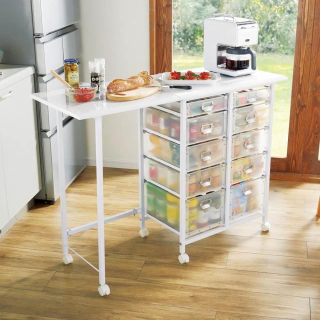 キッチン収納に役立つ作業台 おすすめ商品 活用アイデア特集 アツラエ