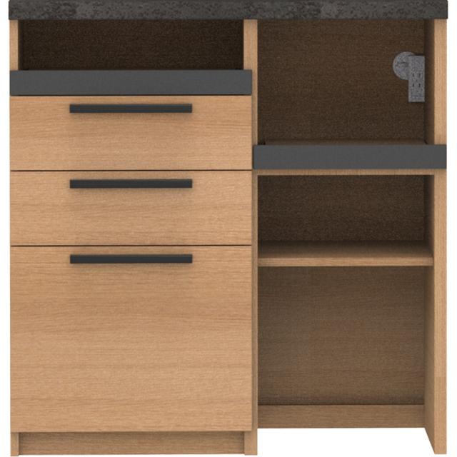 ランキング1位獲得 家具 収納 キッチン収納 食器棚 キッチンストッカー Boulder ボルダー 石目調天板キッチンシリーズ カウンター 幅90cm 奥行50cm H 人気満点 Www Inovapar Com Br