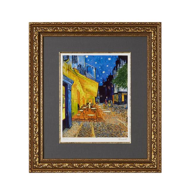 セール価格 公式 インテリア雑貨 日用品 アート 絵画 カレンダー アートフレーム 壁掛け ゴッホのジグレー版画 H コンビニ受取対応商品 Carlavista Com