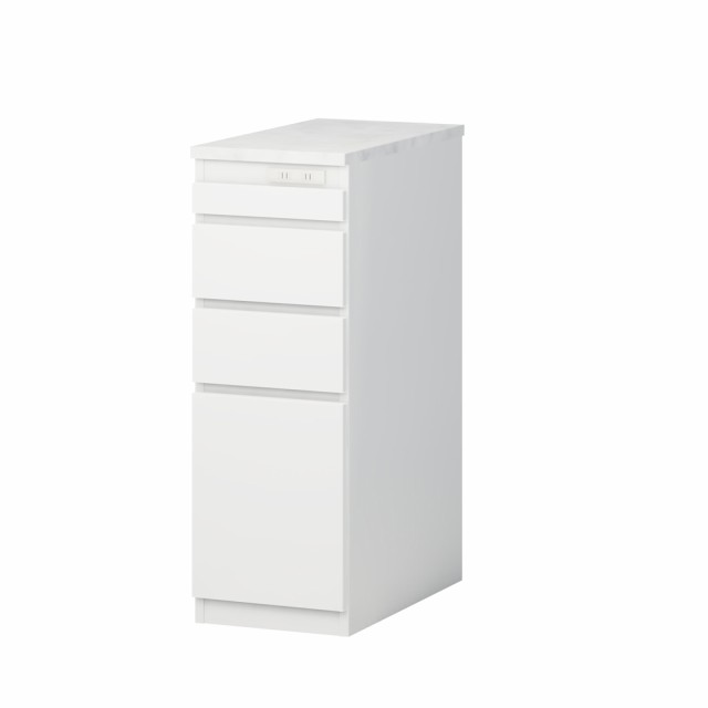 ンでの 家具 H05014の通販はau PAY マーケット - ディノス au PAY マーケット店｜商品ロッ 収納 キッチン収納 食器棚 キッチンストッカー 幅50cm奥行55cm（Marble Nome/マーブルノーム コンセント付き作業台） しはスライ