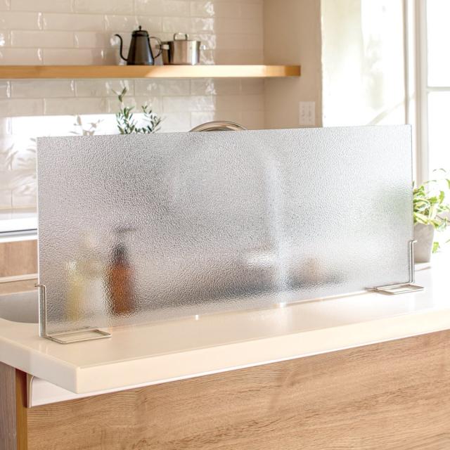 人気ブランドを キッチン 家電 キッチン用品 キッチングッズ 調理台上 シンクまわり小物 アクリルの水はねガード ハイタイプ 幅92cm セールsale Asianatusah Shop