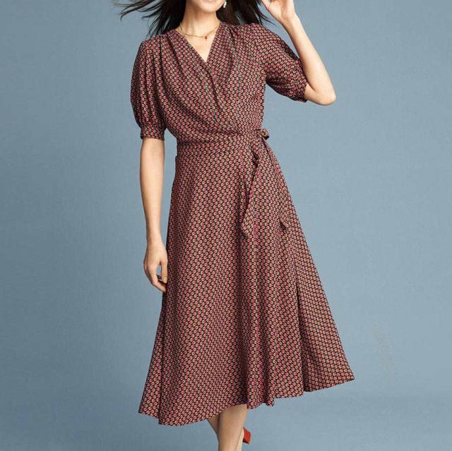 偉大な ワンピース セール レディース カシュクール風 幾何学プリント ワンピース 夏 Pc0433 格安 Api Inuok Com