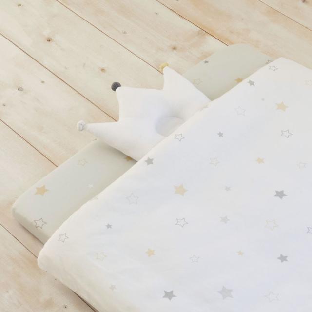 お得大人気 ベビー布団セット かわいいの通販はau PAY マーケット - puppapupo|商品ロットナンバー:330901343 レギュラーサイズ 5点 トゥインクルスター シンプル 人気超歓迎