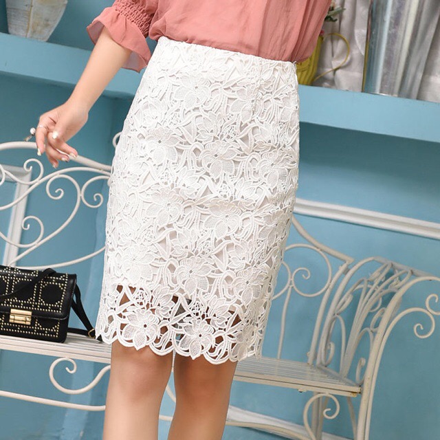 人気第6位 春 夏 ハイウエスト タイトスカート レース 刺繍 花 きれいめ 大人 エレガント 多色 ボトムス アウトレット送料無料 Carlavista Com