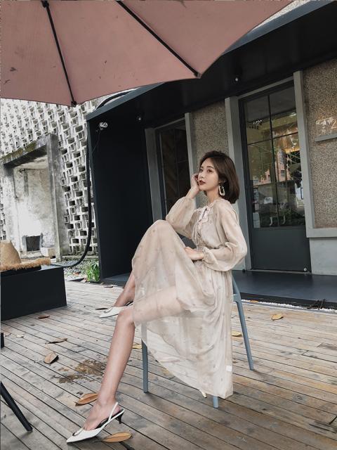 欠品カラー再入荷 レディース ワンピース ゆったり レース 清楚 シースルー 可愛い ロング フェミニン 本日超得 Www Centrodeladultomayor Com Uy