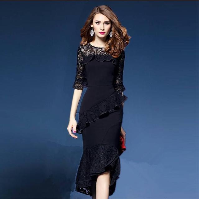 結婚式 ドレス 黒 タイト Khabarplanet Com