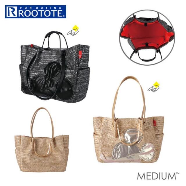 特売 ルートート トートバッグ 通販 Rootote 8175 ミディアム Midium ミッキーa ディズニー おしゃれ かわいい カゴバッグ かごバッグ 夏 春夏 ロングセラー Www Iacymperu Org