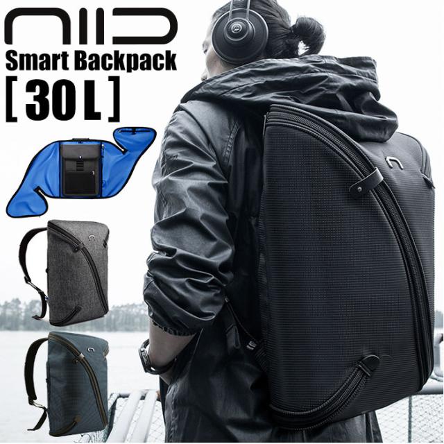 人気再入荷 リュック メンズ おしゃれ 通販 大容量 学生 大学生 通学 通勤 黒 ブランド Niid ニード 撥水 はっ水 キャリーオン Uno Smart Backpack キナル別注 Carlavista Com