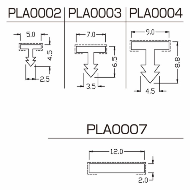 国産在庫 代引不可 部材 装飾 部品 パネブライト 埋め込み T大 9x8.8x1820 PLA0004HGR-0918 押出し 共B の通販はau PAY マーケット - 株式会社プラスワイズ au PAY マーケット店|商品ロットナンバー:454848736 高品質SALE