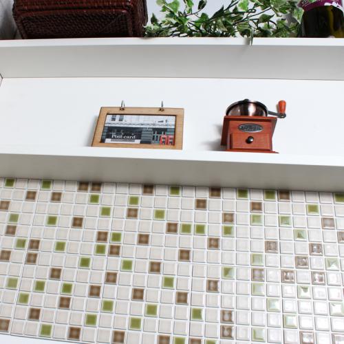 最高の 32枚入 モザイクタイル 目地シール付き ランドマークmix Lmm04 浴室 室内 トイレ Diy 簡単施工 裏面シール貼るだけ 藤垣窯業 肌触りがいい Olsonesq Com