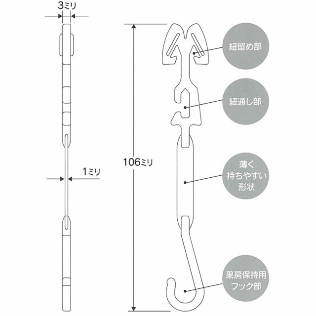 NEW低価 4,000個 (200個×20袋) 房吊りフック 紐用 FTH-W10 トマト シーム タ種 代引不可の通販はau PAY マーケット - 株式会社プラスワイズ au PAY マーケット店|商品ロットナンバー:462096733 通販最安値