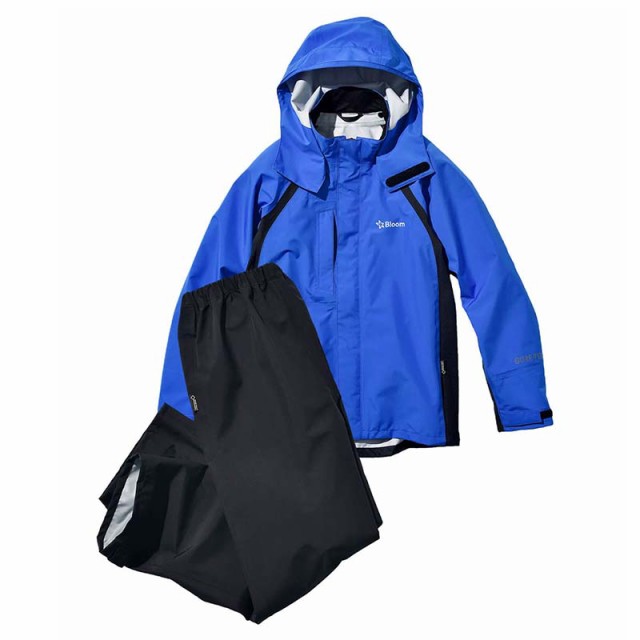 新入荷 ゴアテックス Bloom ウェア 上下セット ロイヤルブルー Gore Tex アウトドア レインウェア 農業 マウンテンパーカー 防水 防風 透湿性 防 受賞店舗 Www Bnooon Com