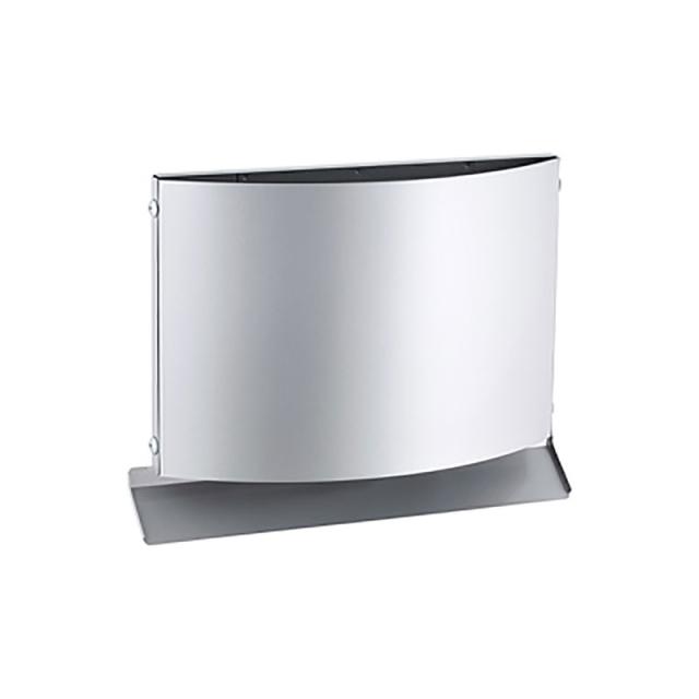 12個 換気口 自然給排気口用部品 外壁換気口 ステンレス製 W型フード付ガラリ 防虫網付 ヘアライン Uk Wen100b H