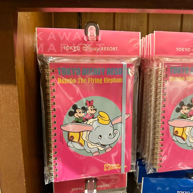 ノート B6 ミッキー ミニー ダンボ レトロ デザイン グッズ 19 ディズニーランド シー 文房具 メモ お土産