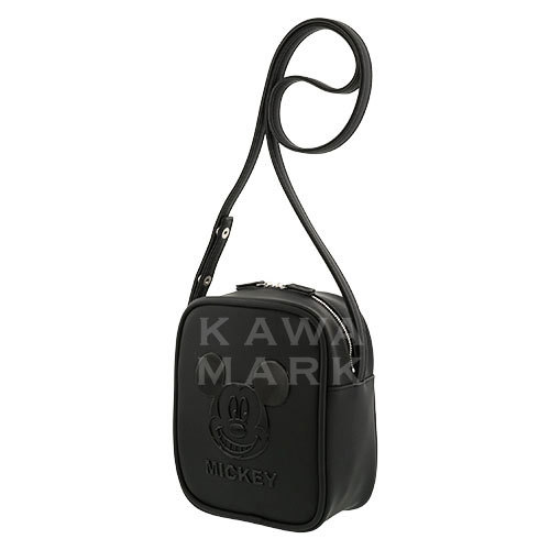 ブランド直営 ミッキーマウス ショルダーバッグ Zucca 黒 ズッカ モノトーン かばん 男女兼用 母の日 ディズニーリゾート 限定 お土産 グ アウトレット Fcrtt Org