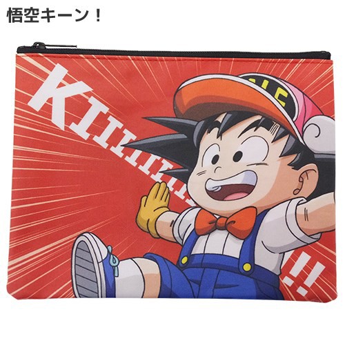 ドラゴンボールdrスランプ アラレちゃん 平ポーチ フラットポーチ アニメキャラクターグッズ メール便可au Wowmaワウマ