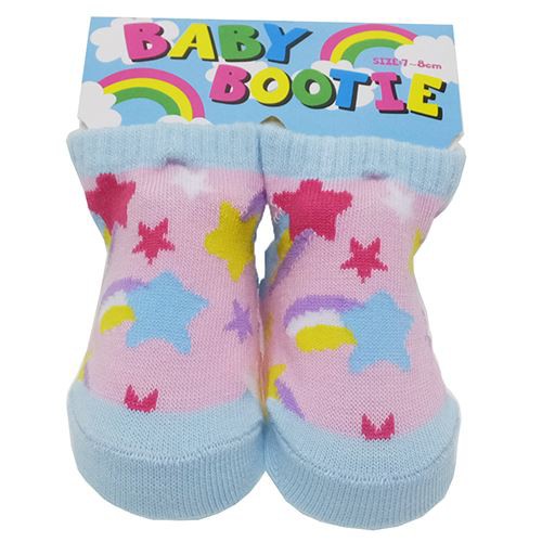 パステルスター 赤ちゃん靴下 ベビーブーティーソックス Baby Socks