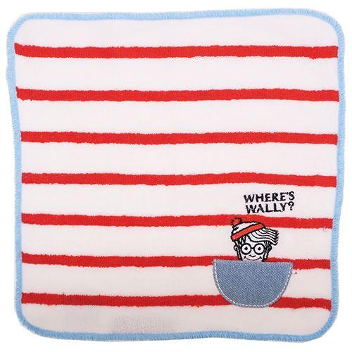 ウォーリーを探せ ミニタオル ジャガード ハンカチタオル ポケットウォーリー キャラクターグッズ メール便可の通販はau Wowma ワウマ シネマコレクション 5400円以上で送料無料 商品ロットナンバー