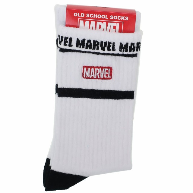 Marvel 男性用靴下 メンズ オールドスクールソックス ロゴ マーベル キャラクター グッズの通販はau Pay マーケット シネマコレクション 5400円以上で送料無料 商品ロットナンバー