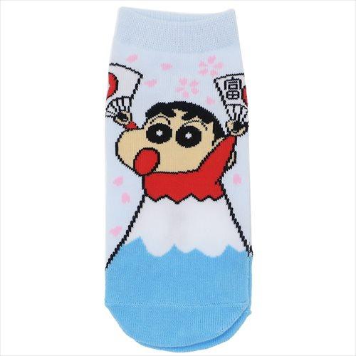 クレヨンしんちゃん 女性用靴下 レディースソックス ご当地 山梨県 アニメキャラクターグッズ通販 メール便可