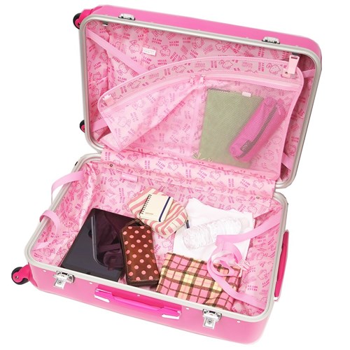 スクールソ ハローキティ キャラクター グッズ 送料無料の通販はau Pay マーケット 5400円以上で送料無料 商品ロットナンバ スーツケース 26インチキャリーケース キルティング柄 サンリオ 66リットル キッズ