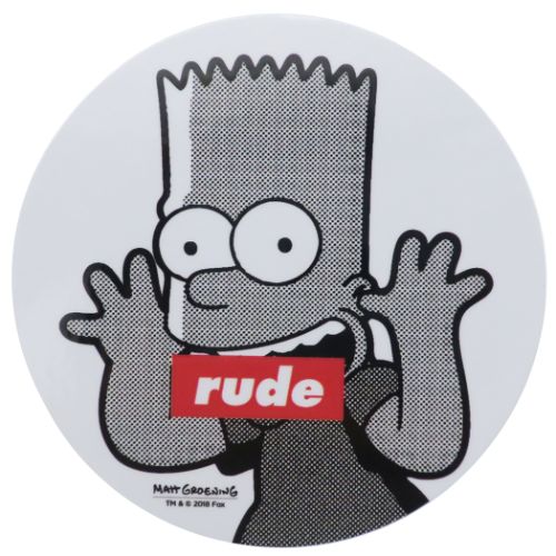 シンプソンズ ステッカー 防水 ダイカット ビッグ シール Rude The Simpsons プチギフト キャラクター グッズ メール便可の通販はau Wowma ワウマ シネマコレクション 5400円以上で送料無料 商品ロットナンバー