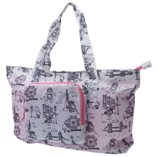 ハローキティ トートバッグ ポケッタブル トラベルバッグ サンリオ 51 31 12ｃｍ 収納ポーチ キャラクター グッズの通販はau Pay マーケット シネマコレクション 5400円以上で送料無料 商品ロットナンバー