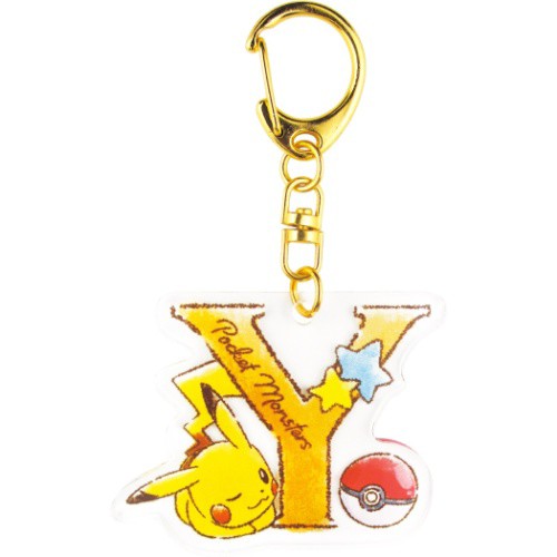 ポケモン イニシャル アクリルキーホルダー キーリング ピカチュウ Y ポケットモンスター アルファベット メール便可の通販はau Wowma ワウマ シネマコレクション 5400円以上で送料無料 商品ロットナンバー