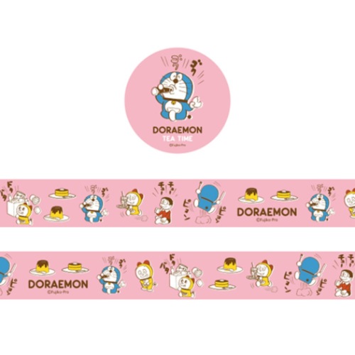 ドラえもん マスキングテープ 15mm マステ Tea Time Decoテープ アニメキャラクター グッズ メール便可の通販はau Wowma ワウマ シネマコレクション 5400円以上で送料無料 商品ロットナンバー
