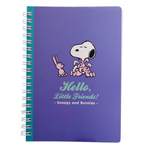 スヌーピー リングノート B6 Wリング ノート Snoopy And バニー ピーナッツ 新入学 新学期準備 キャラクター グッズ メール便可の通販はau Wowma ワウマ シネマコレクション 5400円以上で送料無料 商品ロットナンバー